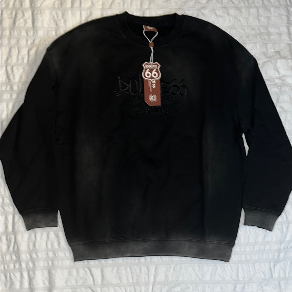 Route 66 Men's Black Sweater